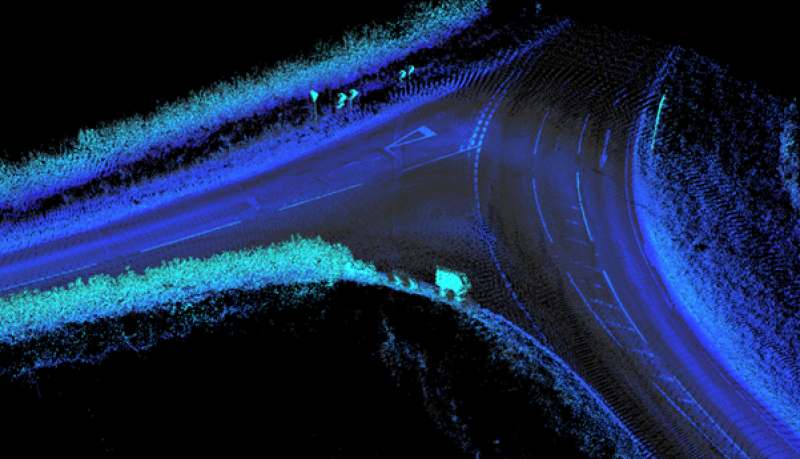 Road point cloud