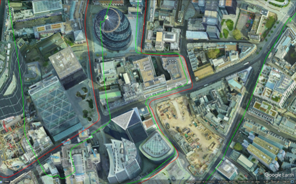 gx/ix gnss and IMU tight-coupling technology - kml