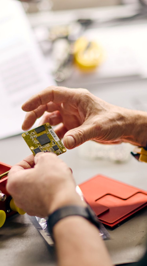 OXTS RT3000 v4 inertial navigation system build