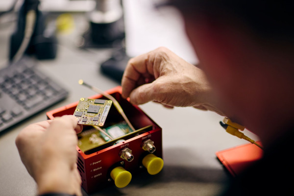OXTS RT3000 v4 inertial navigation system build
