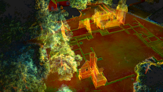 Scanning archaeological site is one of the top use cases for mobile mapping.