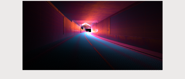 OXTS tunnel point cloud